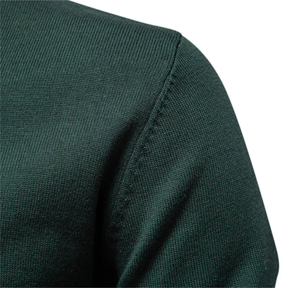 Strets &amp; Hill メンズ カジュアル クォータージップ プルオーバー セーター