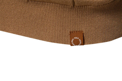 Slim Fit Zipper Polo Shirt