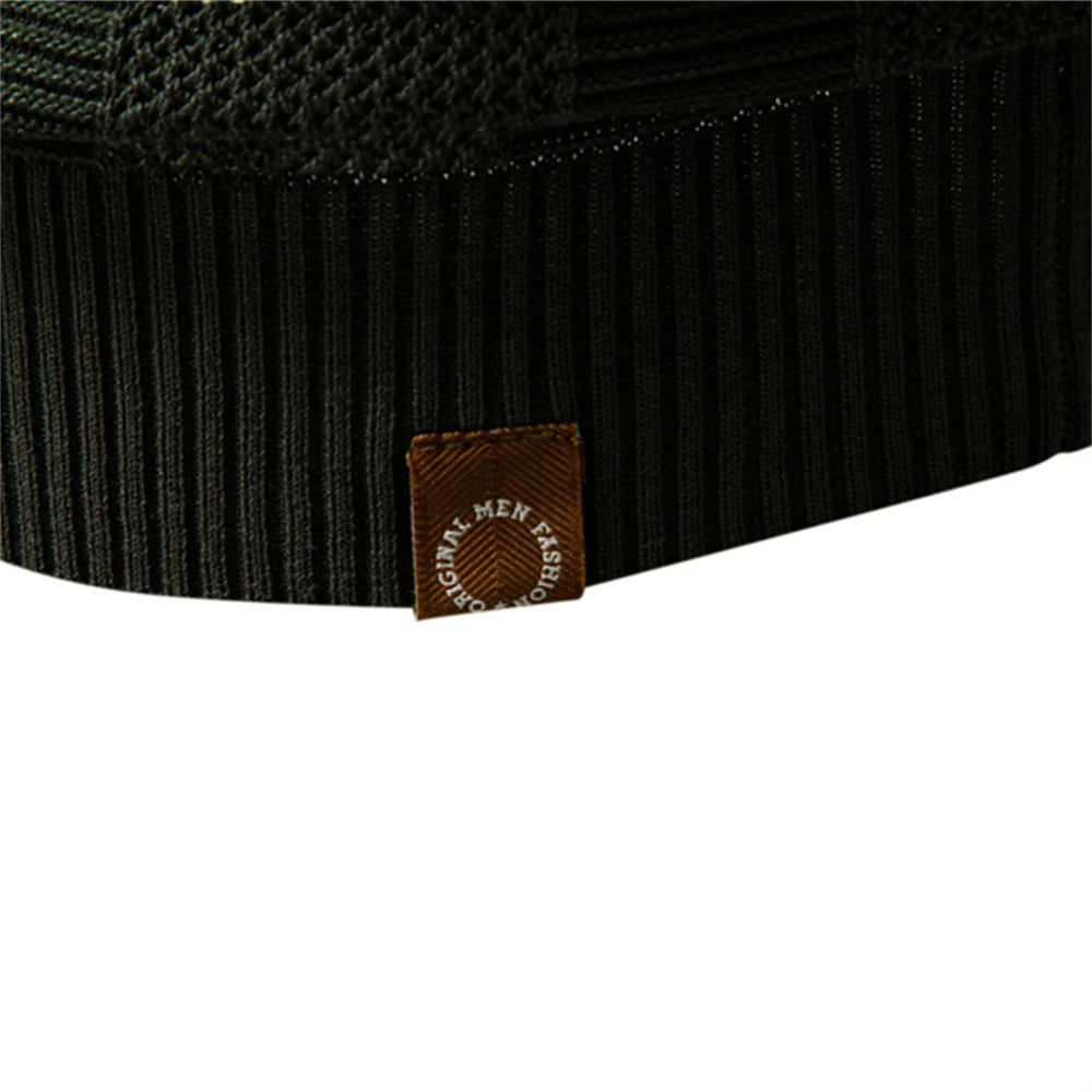 無地＆ストライプメッシュポロシャツ