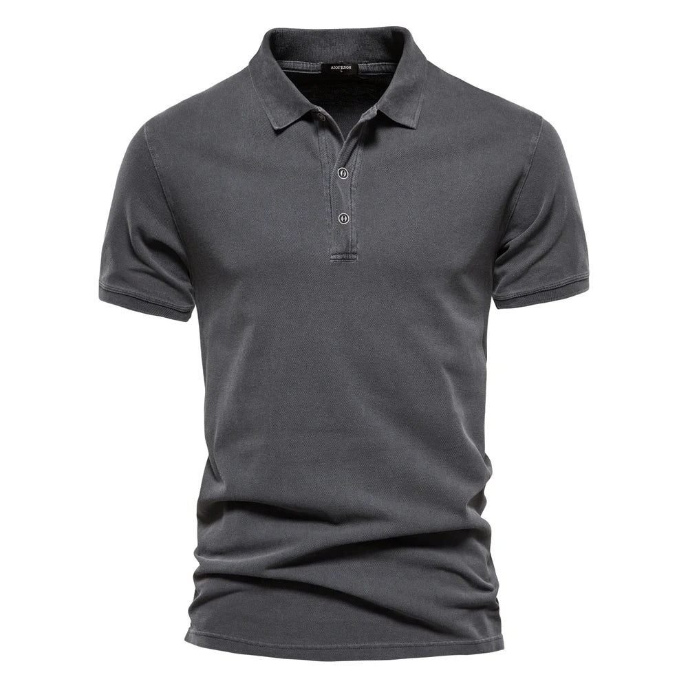 Casual Short Sleeve Polo Shirt