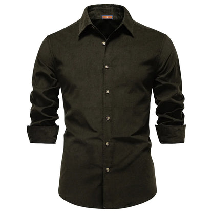 Classic Corduroy Long Sleeve Shirt