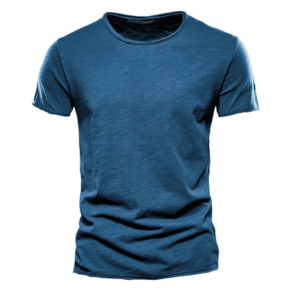 Strets & Hill Cotton V-Neck Slim Fit T-Shirt for Men