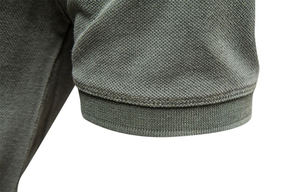 Casual Short Sleeve Polo Shirt