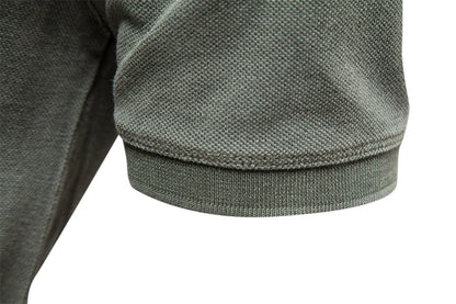 Casual Short Sleeve Polo Shirt