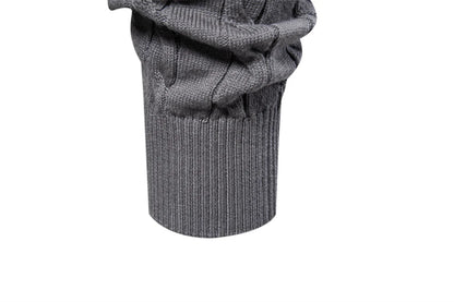 Strets & Hill Giraffe Knitted Sweater for Men, Cozy Style