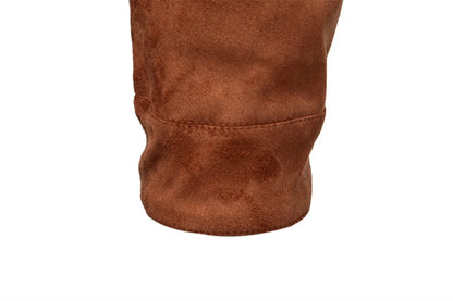 Strets & Hill Men's Suede Leather Jacket for Autumn Style